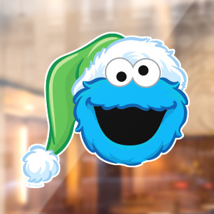 Autocollant Pour Fenêtre Monstre Cookies de vacances