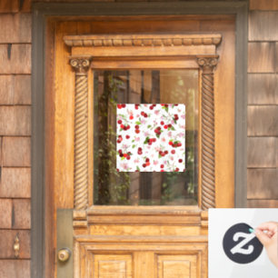 Autocollant Pour Fenêtre Motif cerise 1