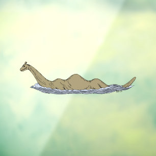 Autocollant Pour Fenêtre Nessie le monstre Loch Ness