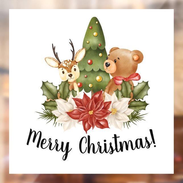 Autocollant Pour Fenêtre Noël (Feuille 2)