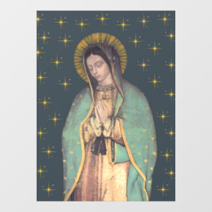 Autocollant Pour Fenêtre Notre-Dame de Guadalupe - Étiquette d'accrochage