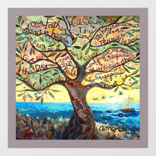 Autocollant Pour Fenêtre Notre Père Fenêtre agrafe