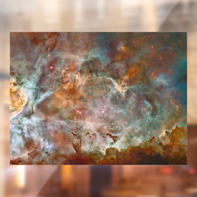 Autocollant Pour Fenêtre Nuages sombres de Carina Nebula Hubble Space (Feuille 2)