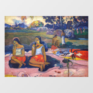 Autocollant Pour Fenêtre Paul Gauguin - Source sacrée, Douces Rêves