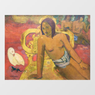 Autocollant Pour Fenêtre Paul Gauguin - Vairumati