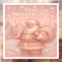 Père Noël Merveilleux Rose Enchanté