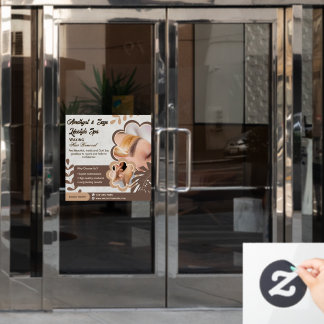 Autocollant Pour Fenêtre Personnaliser Beauté Spa Moderne Épilation Enlever