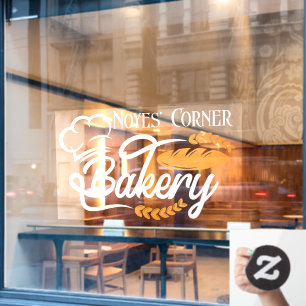 Autocollant Pour Fenêtre Personnaliser Boulangerie Pain De Grain 2