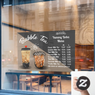 Autocollant Pour Fenêtre Personnaliser la devanture de la boutique de donut