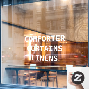 Autocollant Pour Fenêtre Personnaliser les services de nettoyage à sec Fron