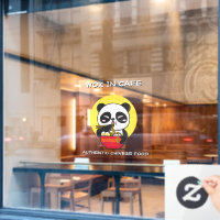 Personnaliser Panda Bear Noodles Restaurant chinoi