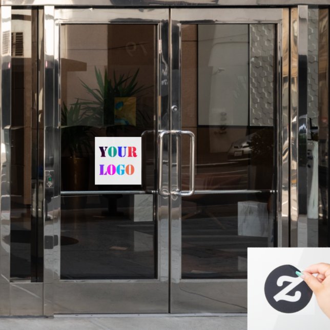 Autocollant Pour Fenêtre Personnalisez votre logo d'entreprise Clôture de f (Porte de bureau)