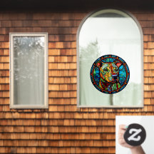 Pet Chien Chien Tige Faux Verre Tiré