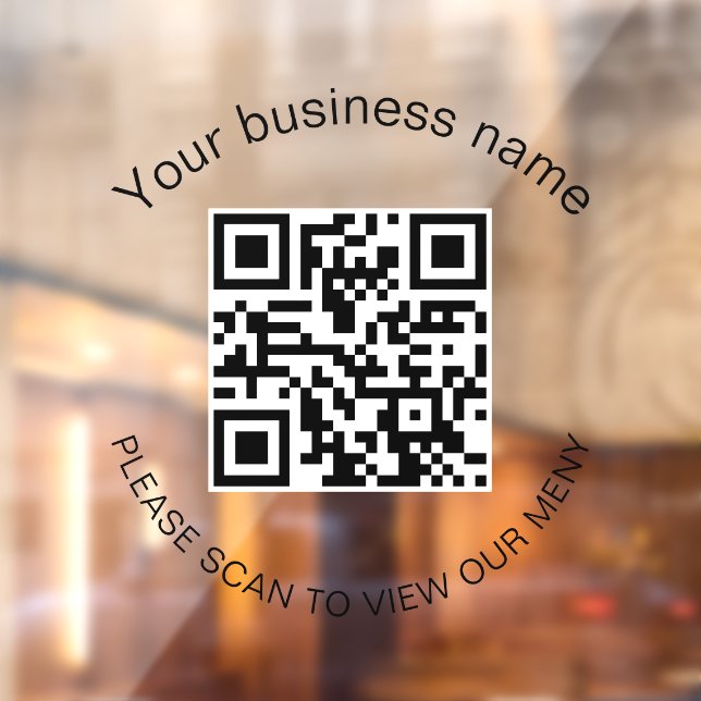 Autocollant Pour Fenêtre Petite entreprise (Feuille 2)