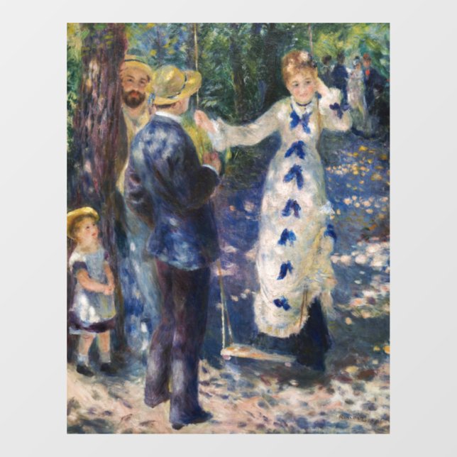 Autocollant Pour Fenêtre Pierre-Auguste Renoir - La Couture (Feuille)