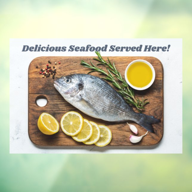 Autocollant Pour Fenêtre Poisson Dorado (Feuille 3)