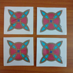 Autocollant Pour Fenêtre Protection nordique contre la sorcellerie ou le no