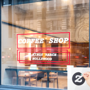 Autocollant Pour Fenêtre Publicité commerciale personnalisée promotionnelle
