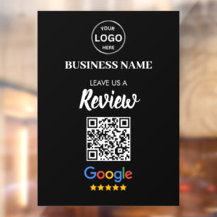 Autocollant Pour Fenêtre Qr Code Google Avis de l'entreprise