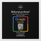 Qr Code Google Commentaires Logo d'entreprise