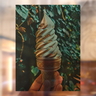 Autocollant Pour Fenêtre Recette de crème glacée