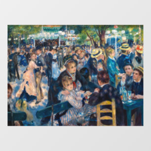 Autocollant Pour Fenêtre Renoir - Danse au Moulin de la Galette