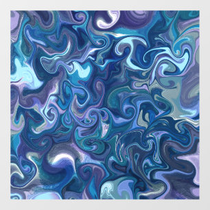 Autocollant Pour Fenêtre Rêve Bleu Flèches fenêtre Clouer