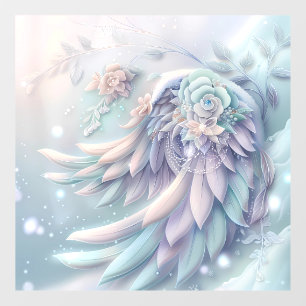 Autocollant Pour Fenêtre Rêve Noël Angel ailes fenêtre Classer