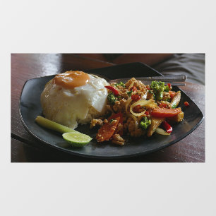 Autocollant Pour Fenêtre Rice Thaïlande Asie Thai Restaurant Photo