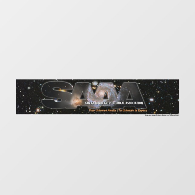 Autocollant Pour Fenêtre SAAA logo large window cling (Feuille)