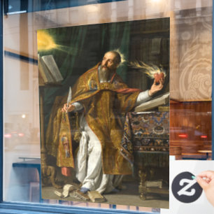 Autocollant Pour Fenêtre Saint Augustin d'Hippone
