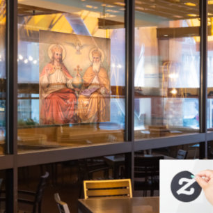 Autocollant Pour Fenêtre Sainte Trinité