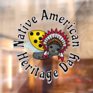 Autocollant Pour Fenêtre Saison de pastèque Ladybug