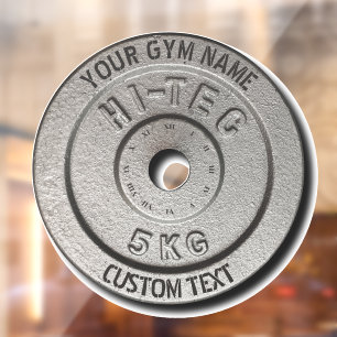 Autocollant Pour Fenêtre Salle de gym propriétaire ou utilisateur Fitness
