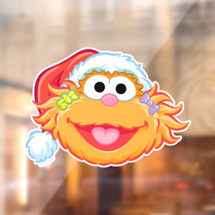 Autocollant Pour Fenêtre Santa Hat Zoe