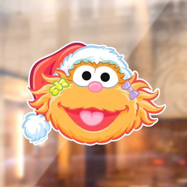 Autocollant Pour Fenêtre Santa Hat Zoe (Feuille 2)
