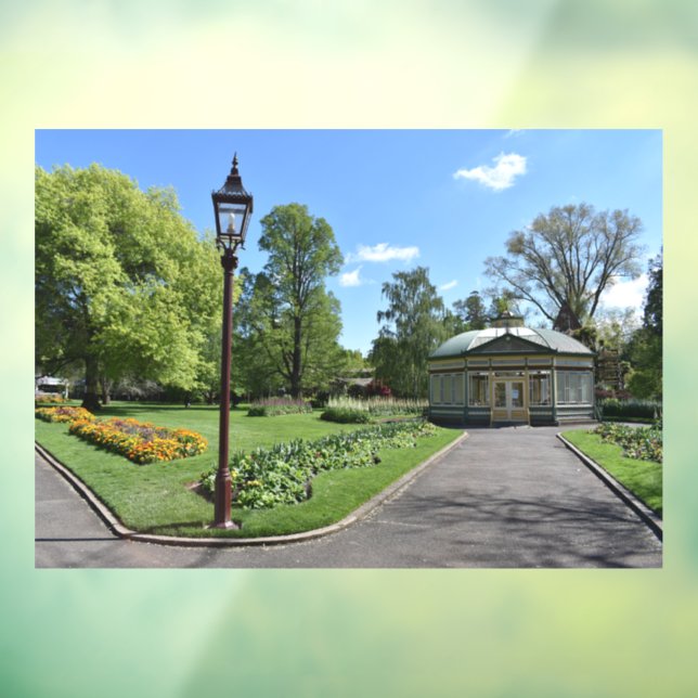 Autocollant Pour Fenêtre Serene Ballarat Jardins botaniques Clôture de fenê (Feuille 3)