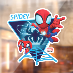 Autocollant Pour Fenêtre Spidey et les toiles lumineuses de TRACE-E brillen