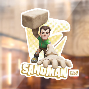 Autocollant Pour Fenêtre Spidey et ses amis incroyables Sandman