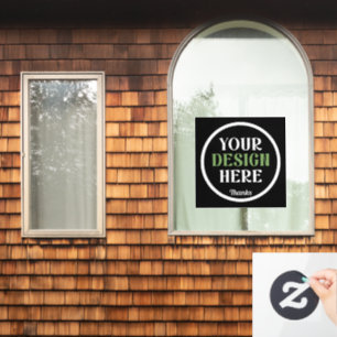 Autocollant Pour Fenêtre sur mesure, unique, élégant et minimaliste