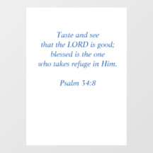 Taste and See that the Lord is Good