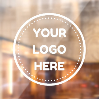 Autocollant Pour Fenêtre Téléchargement de logo d'entreprise Logo d'entrepr