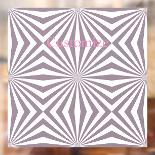 Autocollant Pour Fenêtre Thunder_Cove de Starburst Abstrait