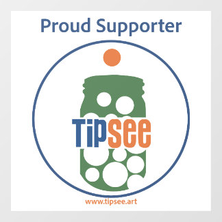 Autocollant Pour Fenêtre TipSee Supporter Window Decal
