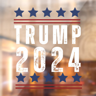 Autocollant Pour Fenêtre Trump 2024