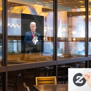 Autocollant Pour Fenêtre Trump 2024 Chat MAGA Drôle Chat Trump
