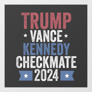 Autocollant Pour Fenêtre Trump Vance Kennedy reprend l'Amérique