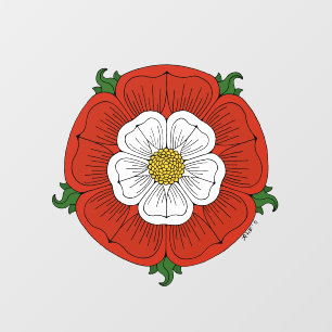 Autocollant Pour Fenêtre Tudor Rose
