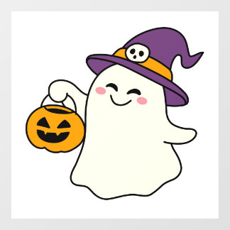 Autocollant Pour Fenêtre Un peu de magie rend chaque Halloween plus mémorab