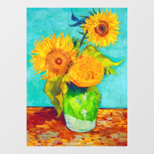 Autocollant Pour Fenêtre Van Gogh Sunflowers 